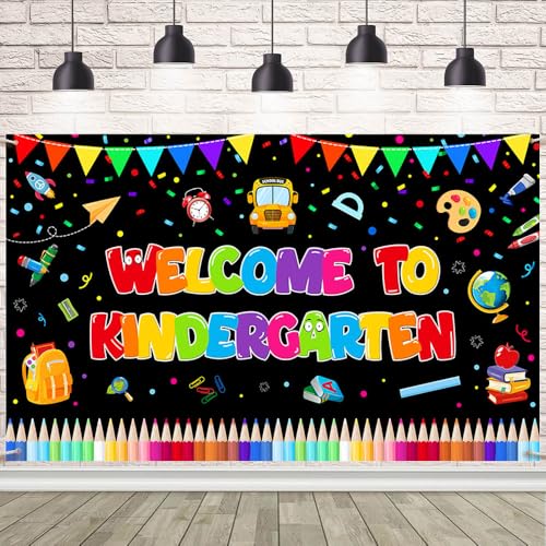Décoration fête enfants rentrée scolaire : donnez le sourire aux élèves avec cette bannière