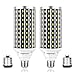 Produktbild 50W Superhelle Mais Licht LED Glühbirnen(Ersetzt 350Watt) - E27/E40 Edison LED Lampe - 6500K Kaltweiß 5000 Lumens CRI 90+ für Gewerblichen Bereich Beleuchtung - Garage Werkstatt Büro Hof(2er-Pack)