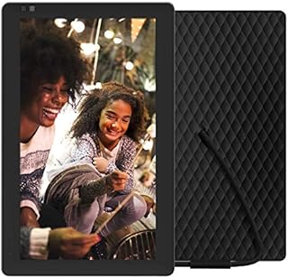 Nixplay Seed 10 Inch WiFi Cloud Digital Photo Frame with IPS Display, iPhone & Android App, Free 10GB Online Storage and Motion Sensor (Black)