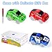 Funkprofi Track Cars Replacement Light Up Toy Cars, 5 LED Flashing Lights Compatible with Most Tracks, Toy Gifts for Boys and Girls (3 Pack)