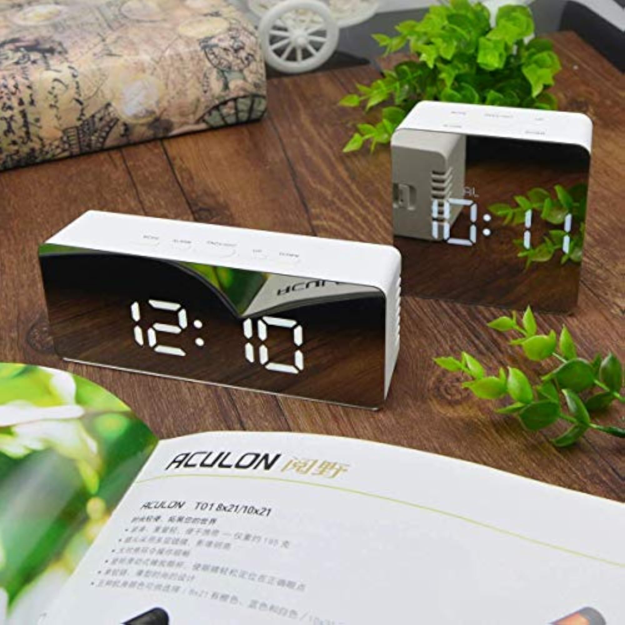 Digital Smart Backlight Alarm Clock with Automatic Sensor