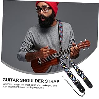 ERINGOGO Backyardigans Ukulélé Sangle Fajas Cuerpo De Guitarra Guitare Bandoulière Guitare Ceinture Sangle Sling Basse Polyester Enfant - Les Beatles, Paul McCartney, John Lennon, RIngo Starr, George Harrison ERINGOGO Backyardigans Ukulélé Sangle Fajas Cuerpo De Guitarra Guitare Bandoulière Guitare Ceinture Sangle Sling Basse Polyester Enfant – Image 4