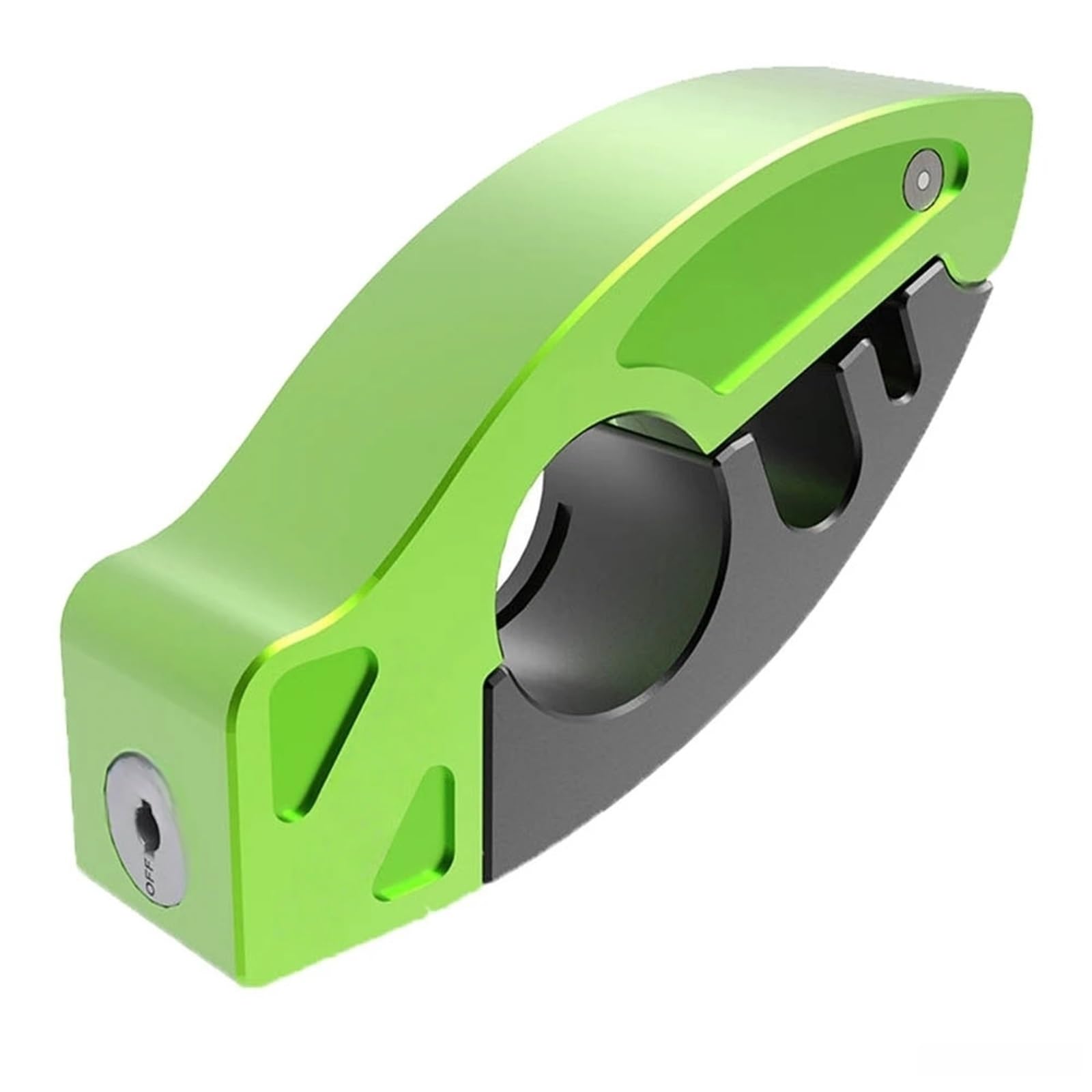 Lucchetto Blocco allarme moto Avviso disco bici Manubrio di sicurezza Maniglia del freno che imita il furto antifurto Blocca Disco(UM-A2-Alarm- Blue)