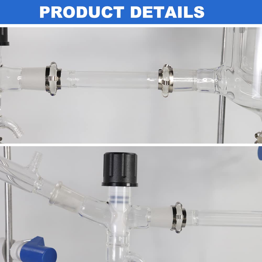HNZXIB 2L Short Path Distillation with Cold Trap and Heating Mantle