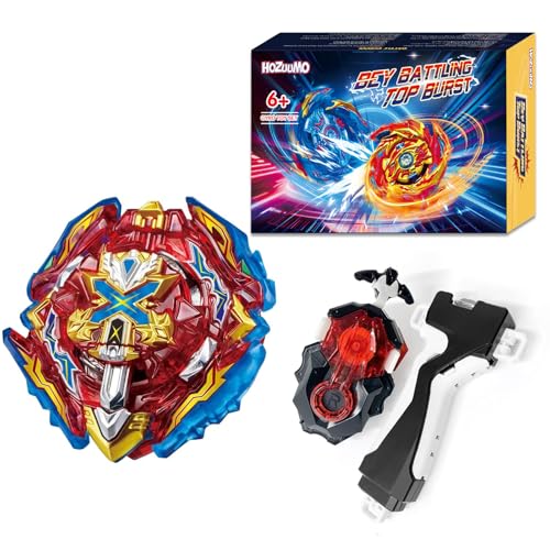 Hozuumo Peonzas Burst Batalla, Bey Bay Blade Turbo Metal Fusion, para Niños Día del Niño, Regalo De Cumpleaños, Juguetes para Niños Mayores de 6 Años A006 (B-200)