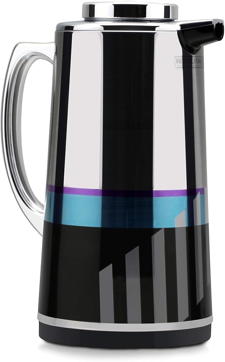 Silver Figured Vacuum Flask, 1.9L