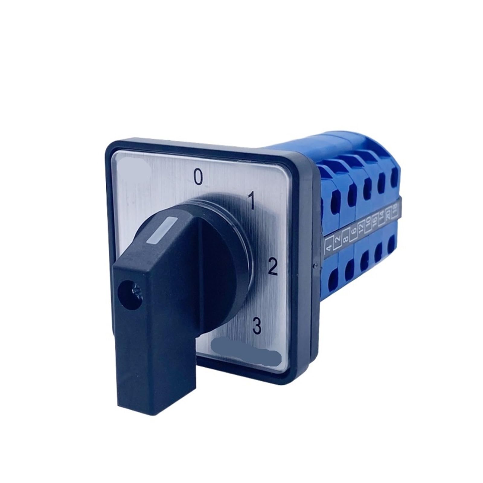 JGNAYRKJQI YMW26-20/5 Cam Switch 0-3 Positions Selector Rotary Changeover 20 Terminals Screws Silver Contact LW26 LW28
