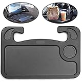 ✓ EINFACHE INSTALLATION - Diese tragbare Fahrzeugablage ist einfach zu montieren. Haken Sie einfach das Tablett an Ihr Lenkrad und Sie haben sofort einen ergonomischen Schreibtisch. Dieses Produkt kann problemlos innerhalb von Sekunden am Lenkrad oder auf der Rückseite des Autositzes platziert werden.