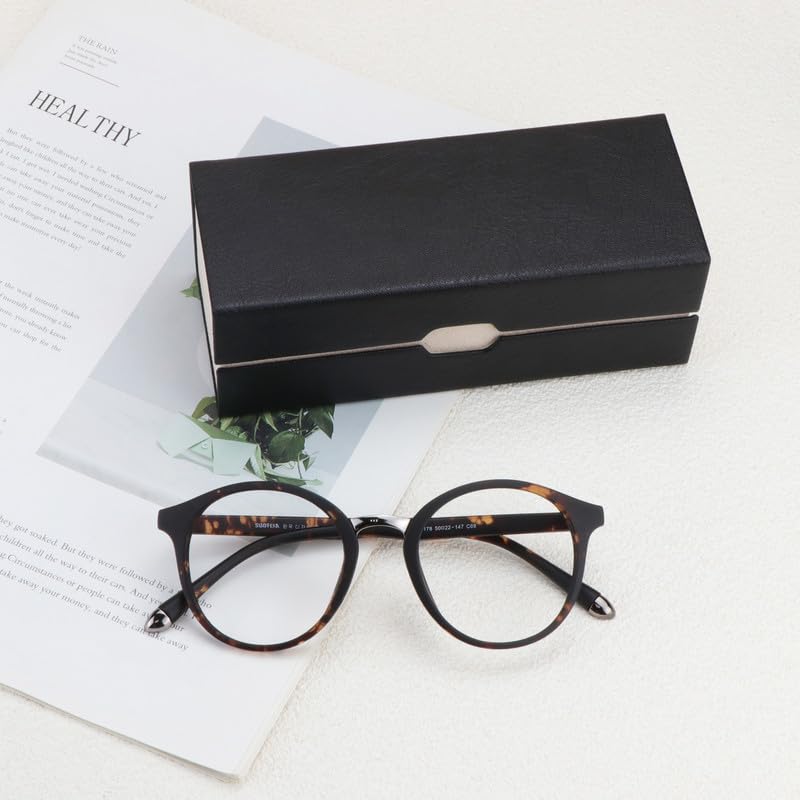 Image of VisionGlobal Hard Shell Eyeglass Case for Eyeglasses and Sunglasses for Men /Women and Kids