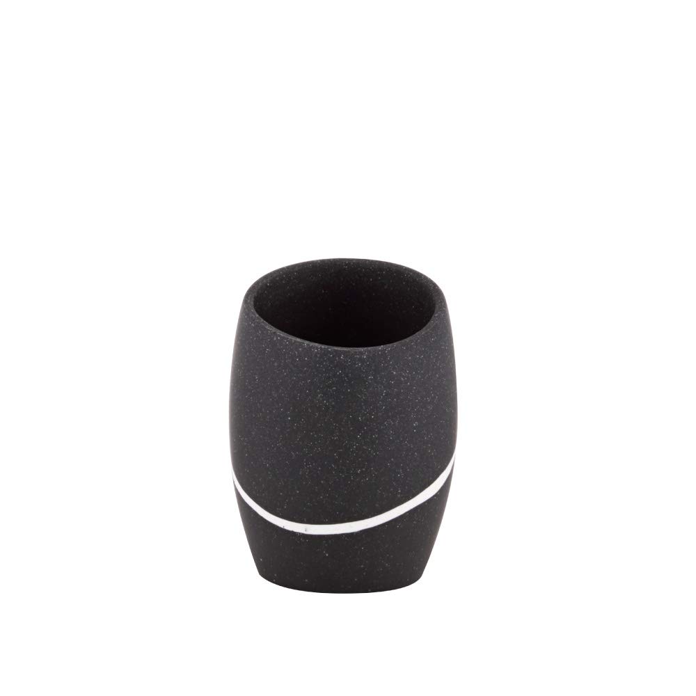 ZCCZ Juego de Accesorios Decorativos para Encimera de Tocador de 4 Piezas con Dispensador de Jabón, Soporte para Cepillo, Vaso y Jabonera para Baño