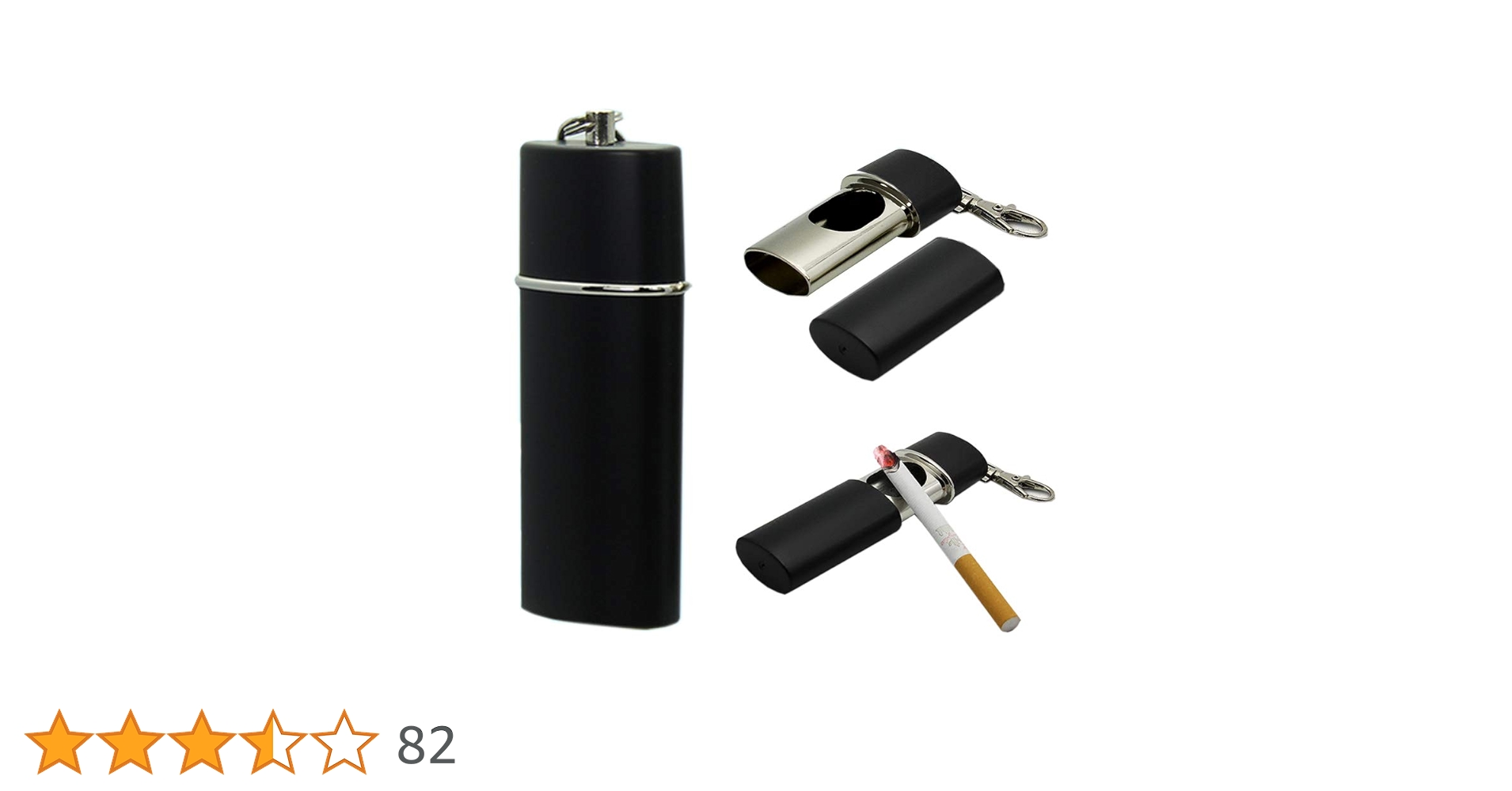 Amazon.co.jp: NGE携帯灰皿 おしゃれ におわない 防水 ステンレス