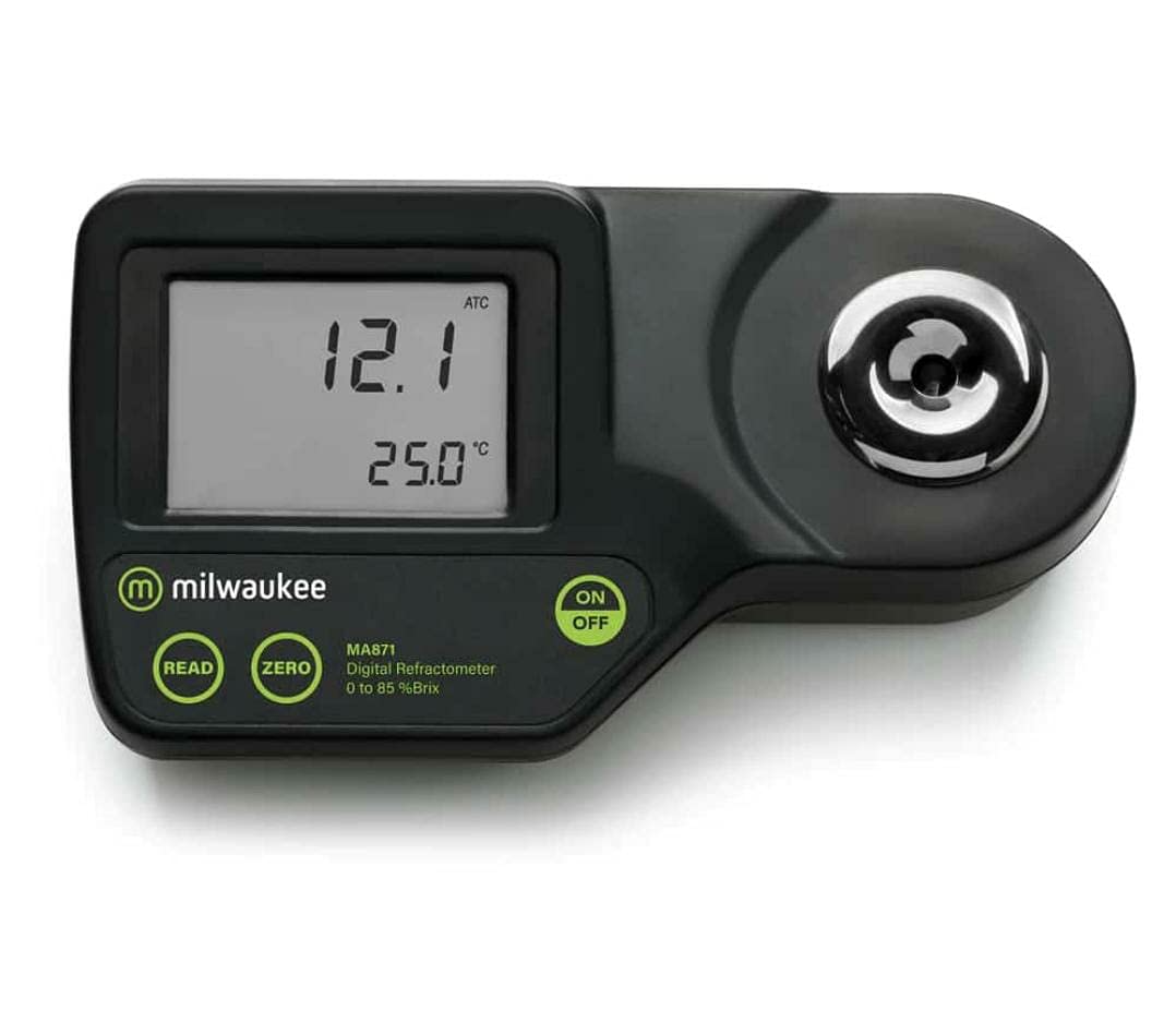 MXRADY® Milwaukee Instruments MA-871 Digital 0-85% Brix Sugar Refractometer (B094MX2JVY) Amazon Price History, Amazon Price Tracker