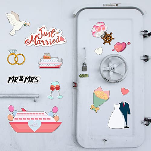 Set de 14 imanes decorativos para bodas miniatura 5