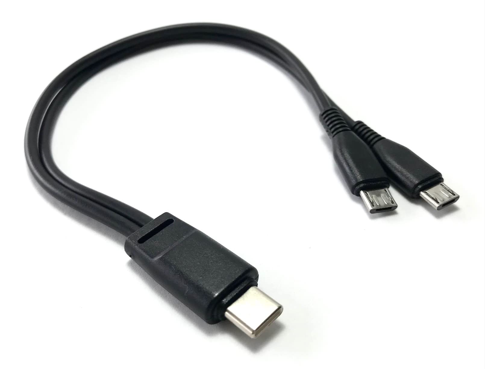 Amazon.co.jp: Access E Direct 【 20cm 】 タイプC 二股ケーブル