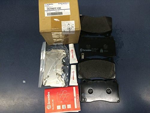 Pastillas de freno delanteras Subaru Impreza Wrx Sti Brembo 2004-2017 26296FE100 OEM