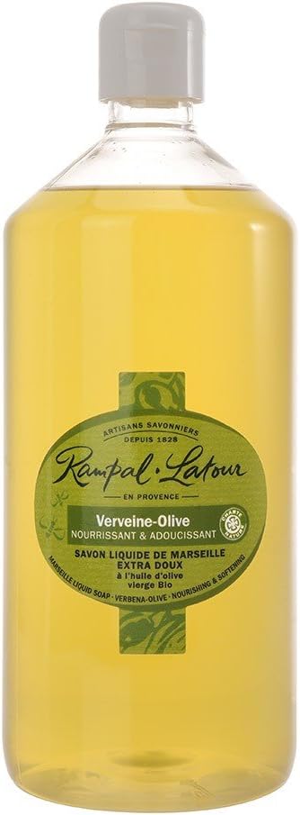 RAMPAL LATOUR Verbena-Olive Marseille Liquid Soap - 1L refill