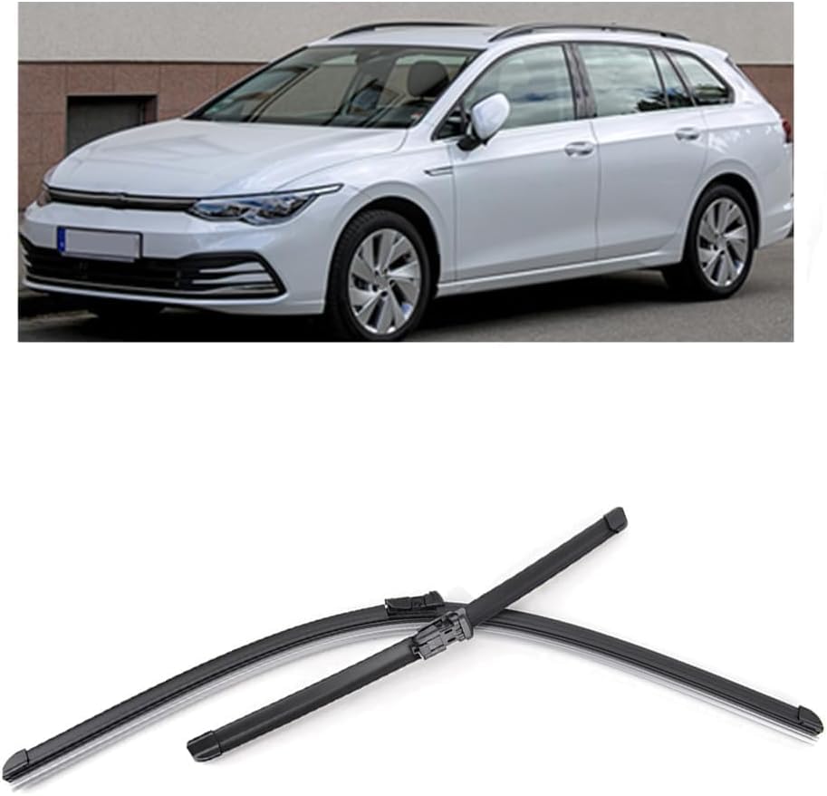 Balais d'essuie-glace Golf MK8 avant à essuyage silencieux et sans traces 2019-2023