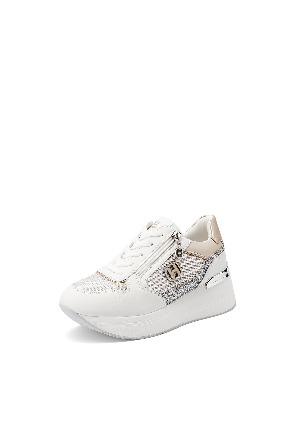 QUEEN HELENA Zapatillas con cuña para mujer X34-24