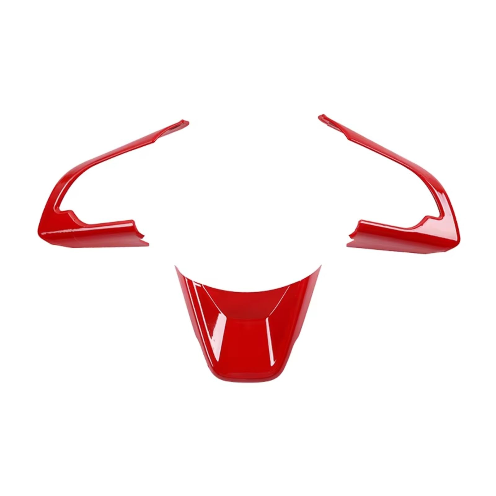 Car Interior Moulding Trim for Suzuki for Jimny 2019 Up Interior Stickers Car Accessories Auto Steering Wheel Decoration Pannel Covers ABS Trim(Red)