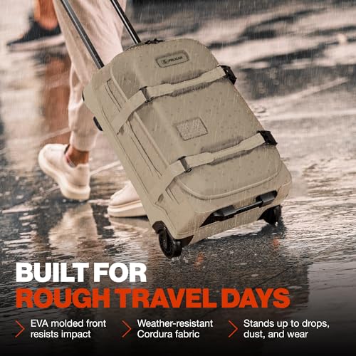 Pelican Aegis Luggage - Carry On Duffel Bag with Wheels - 22 Inch Carry On Bag - Airline Approved (Sand) - image 4