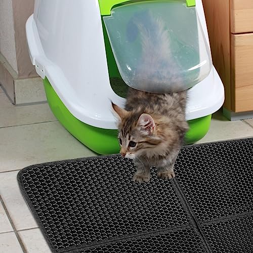 Esteira da maca do gato | Tapete de maca de gato de camada dupla - Tapete de armadilha com alça de f