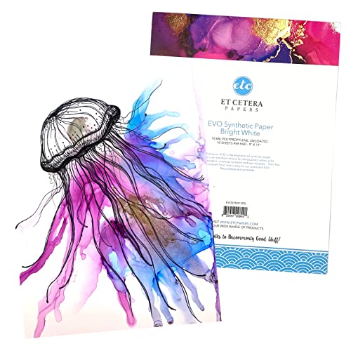 Alcohol Ink Paper - Non-Absorbent & Tear Resistant