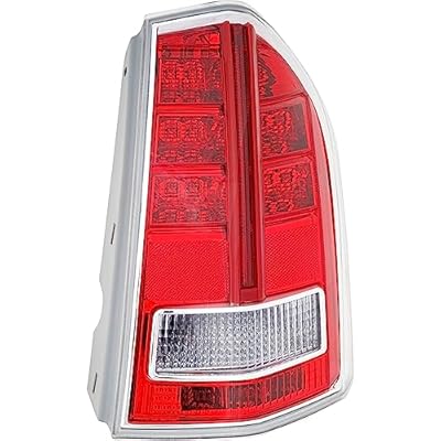 Go-Parts - Tail Light Assembly for Chrysler 300, 2013-2014, Right Passenger Side, with Red Accent - CAPA-Certified, Replacement