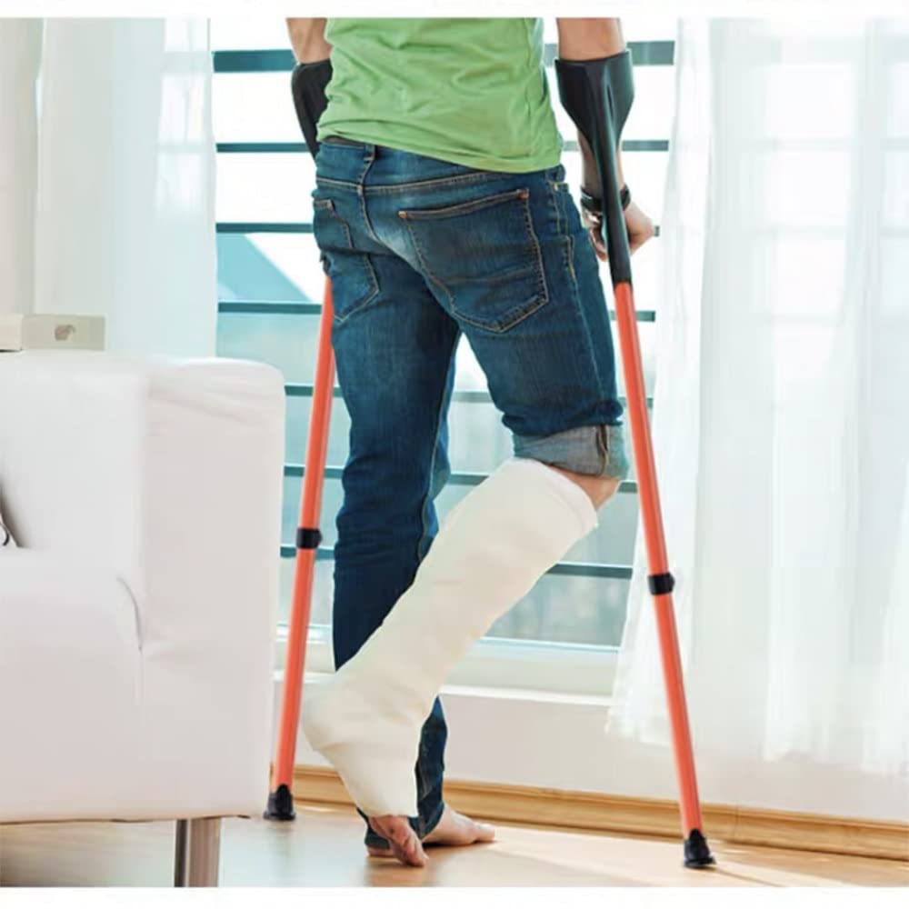 Składana kula, kule na przedramię (1 para) kule łokciowe ergonomiczne kule teleskopowe aluminiowe wsparcie ramion dla dorosłych kule regulowane antypoślizgowe kule (kolor: zielony)