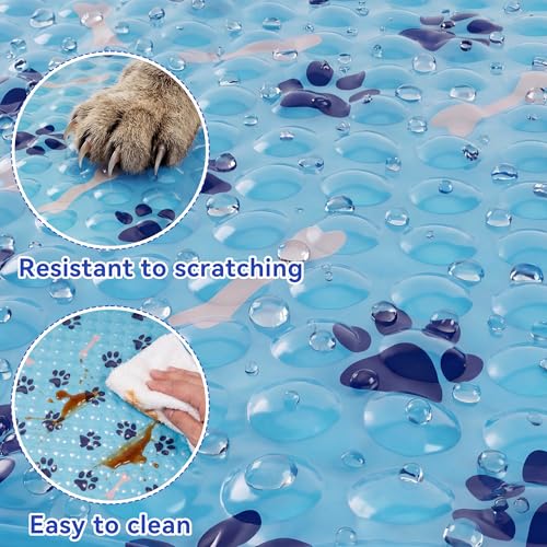 Dog Cooling Mat, Patented Gel Cooling Dog Bed, Non-Slip Waterproof Gel Cooling Pad for Medium Dogs, Pet Cooling Mat for Indoors Outdoors, Crate Kennel Car Travel 24.5"x36" — view 5