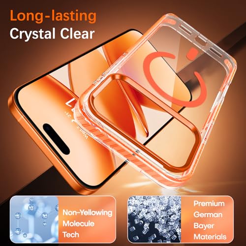 Coque iPhone 17 Pro MagSafe antichoc 4,2m transparente VENINGO fine
