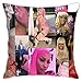 Nicki Minaj Throw Pillow Covers 18 "X18 Fundas de Almohada Decorativas para el hogar Fundas de Cojines para sofá Dormitorio Sala de Estar