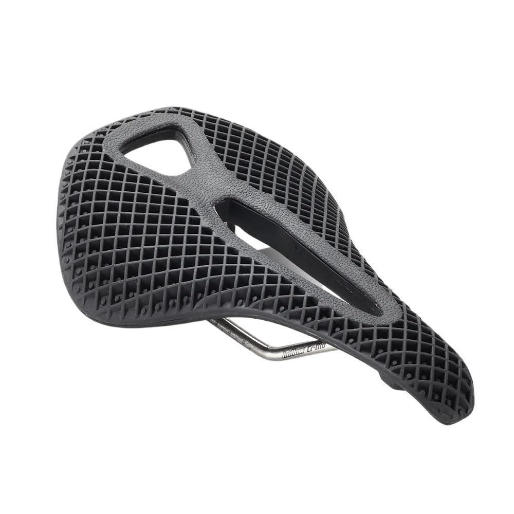 Siodełko rowerowe MTB, szosowe/szlakowe, szerokość 155 mm, poduszka Stealth Black