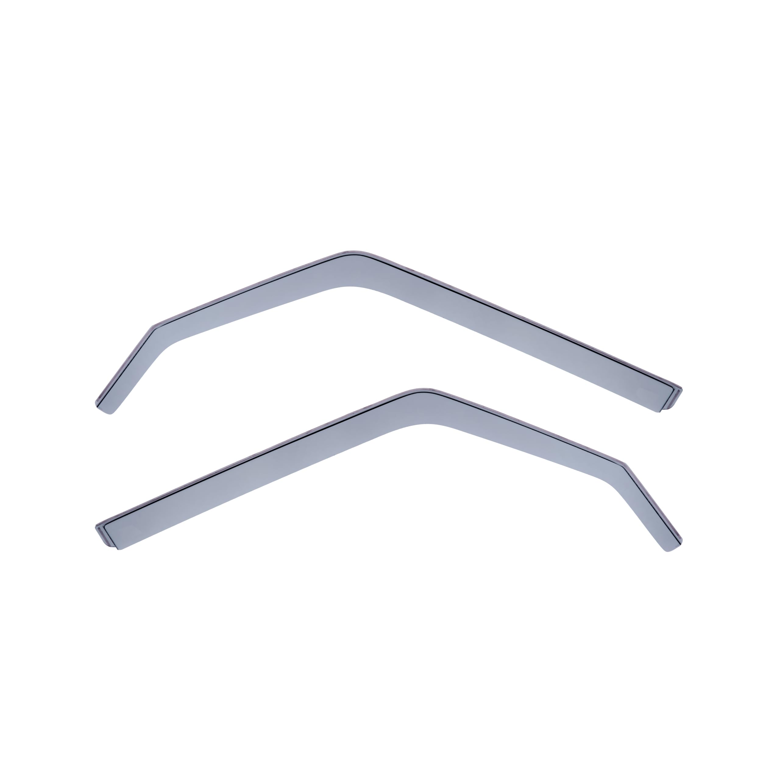 Deflectores Compatibles con Mitsubishi Montero (V20) 1992-2000 - Vidrio Acrílico Duradero - Derivabrisas Delanteros Ahumados para Ventanillas - Instalación Interior - 2 Unidades