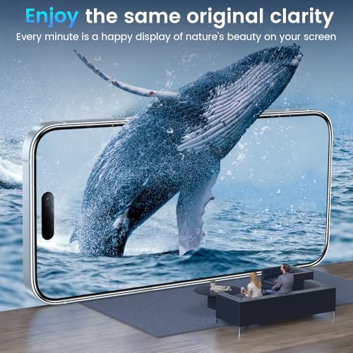 Image of Fotbor Compatible for 3 Pack iPhone Air Screen Protector With 1 Set Camera Lens Protector, 2025 Upgrade 9H+ Premium Tempered Glass 17air, Easy Installation Kits, 6.5 inch