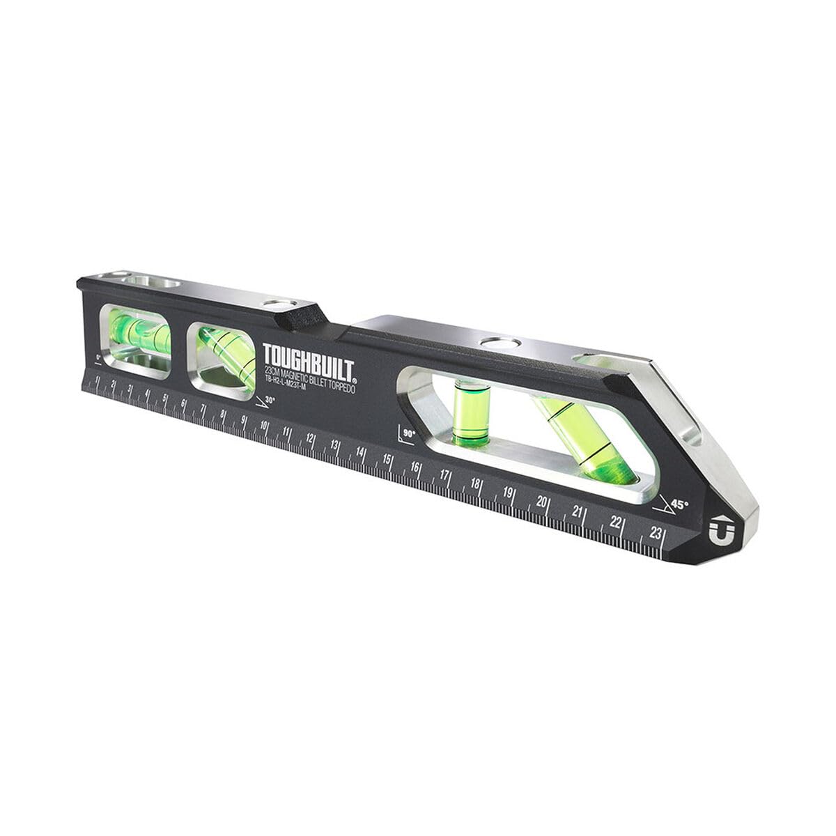 Toughbuilt Nivel de Burbuja tb-h2-l-m23t-m Aluminio