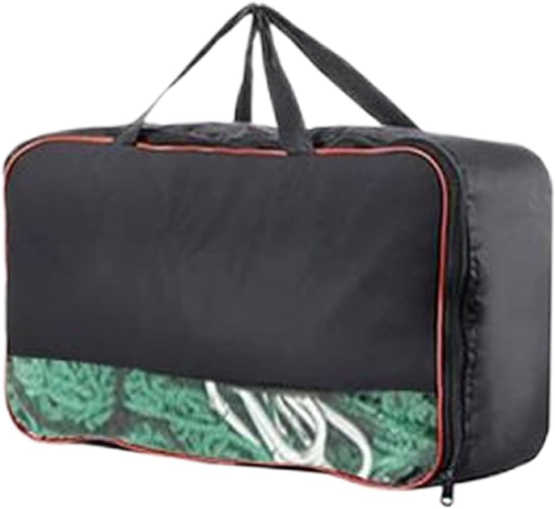 Playground Climbing Net - Double Layer Safety Web, Portable 3x10 Ft Outdoor Exercise Equipment with Reinforced Edges, Heavy Duty Rope Mesh, Ideal for Park Patio School Camping Garden Treehouse