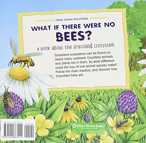 What If There Were No Bees?: A Book About The Grassland Ecosystem (Food Chain Reactions) #TOP1