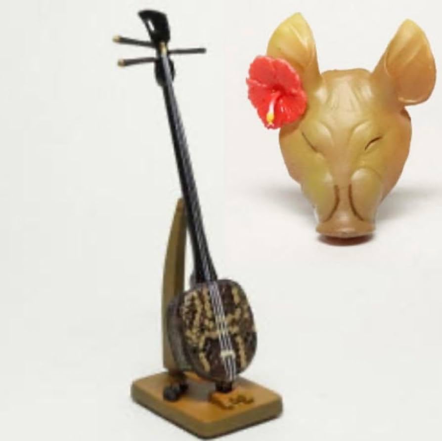 Amazon.co.jp: 沖縄物産展 三線 チラガー フィギュア版 海洋堂