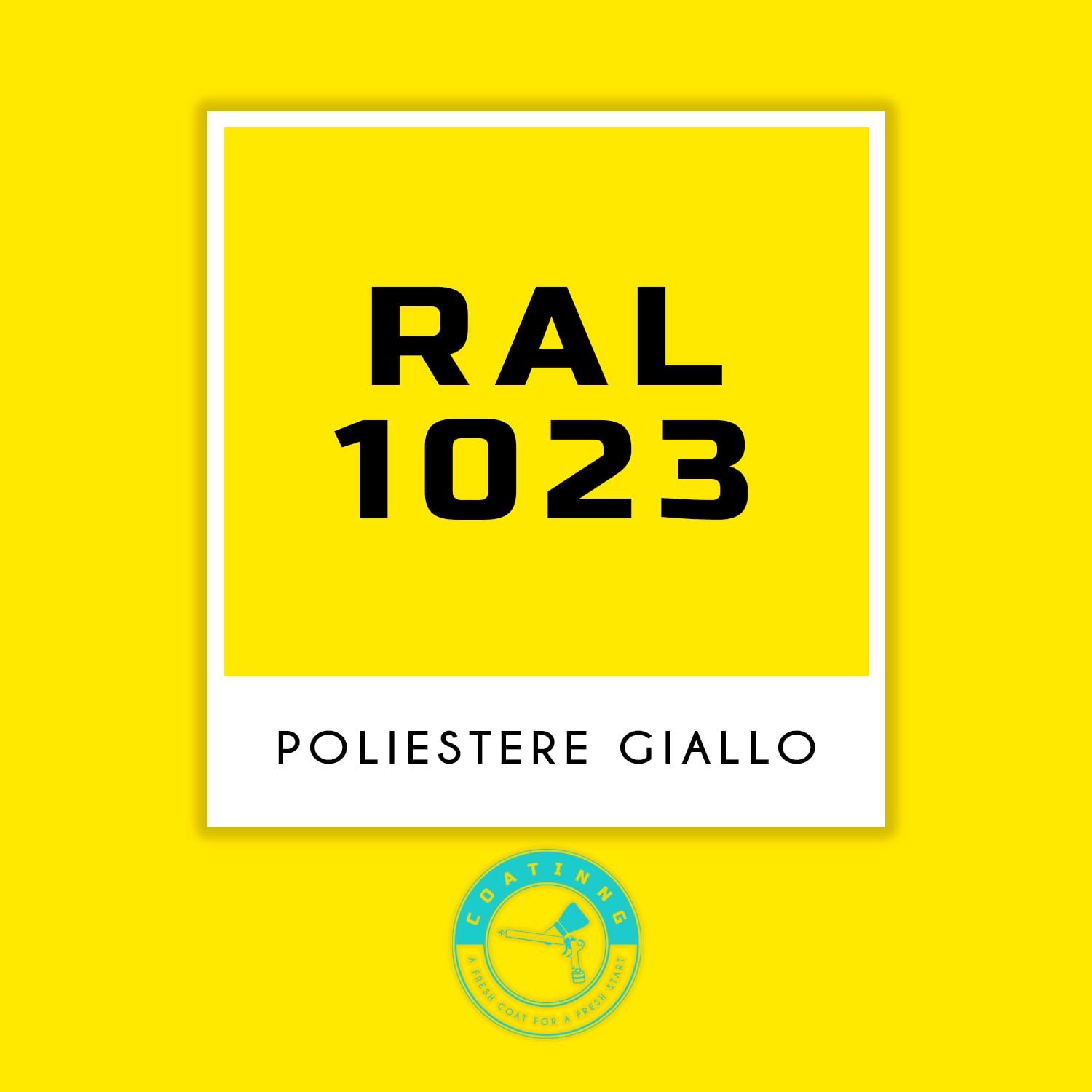 Vernice ecologica per verniciatura a polvere gialla – Rivestimento in polvere di poliestere per superfici metalliche, durevole e resistente ai raggi UV, opaco lucido, resistente alle alte