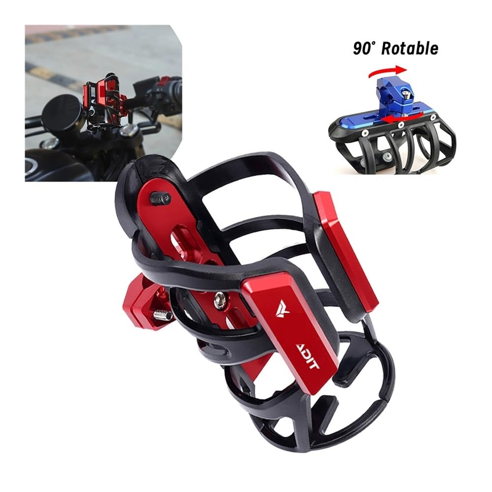 Becherhalter Motorrad Universal Motorrad Getränkeflaschenhalter Getränkehalter Halterung