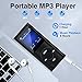 Portable MP3 Player with Bluetooth 5.0,32GB SD Card HiFi Music Player,Walkman MP3 Player with Headphone/Video/Voice Record/FM Radio/Photo Viewer/E-Book Reader,Ideal Gift Choice for Kids,Running