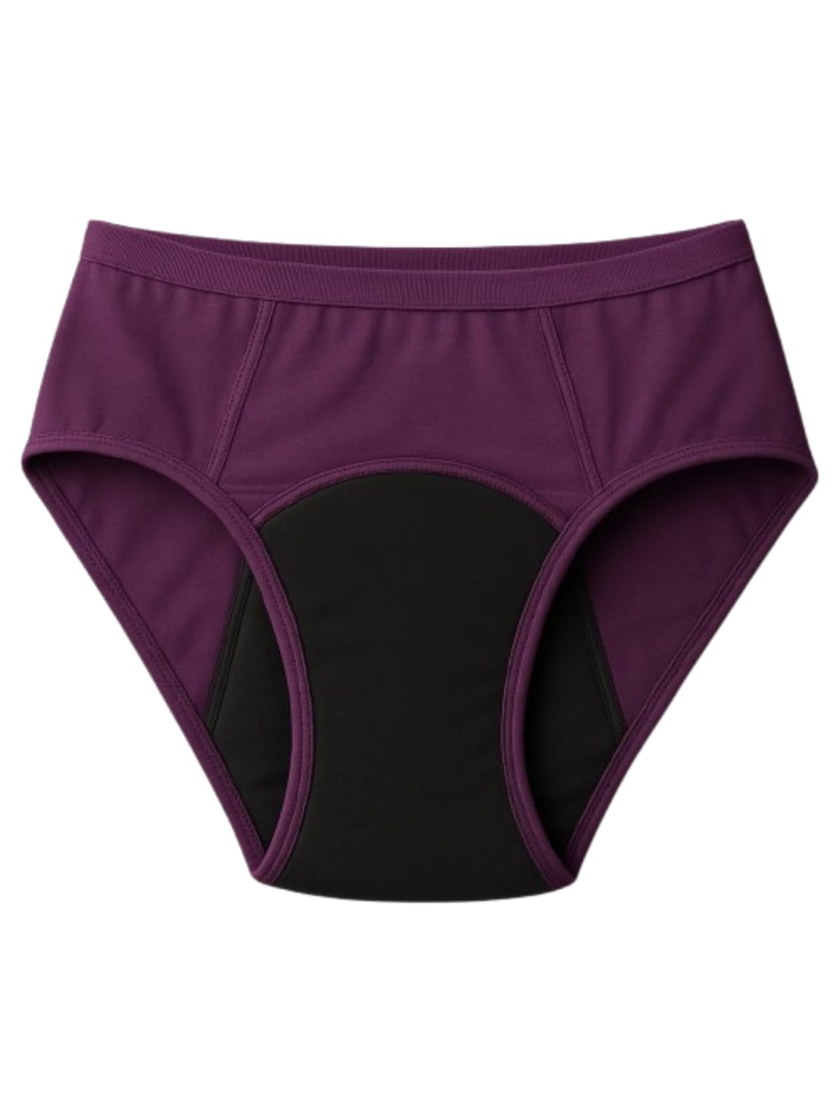 zenthread Leak-Proof Period Panties for Women – Medium to Heavy Flow, Reusable Absorbent Underwear – Moisture-Wicking, Breathable, Eco-Friendly – Single Pack-picture-49