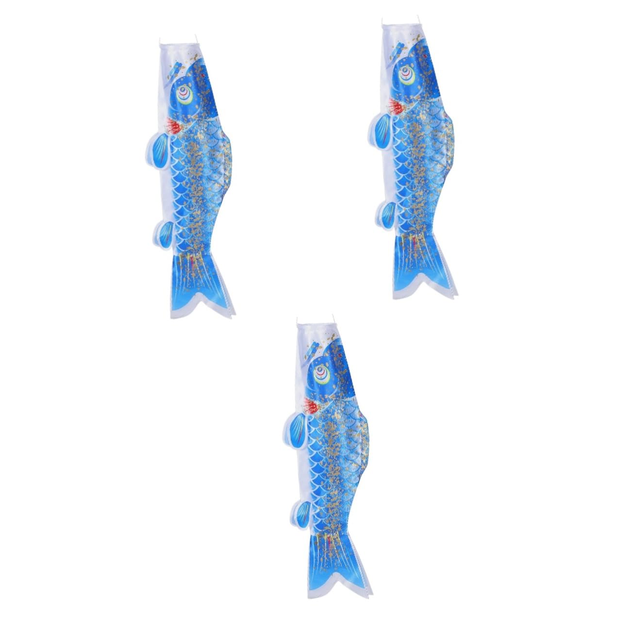 Drapeaux de poisson HEMOTON banderole carpe japonaise manche à air pour festival et jardin