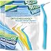 Orthomechanic Reusable Interdental Angle Brushes Jumbo Pack - Remove Plaque - Toothpick (Standard - Blue - 50 Count Pack of 2)
