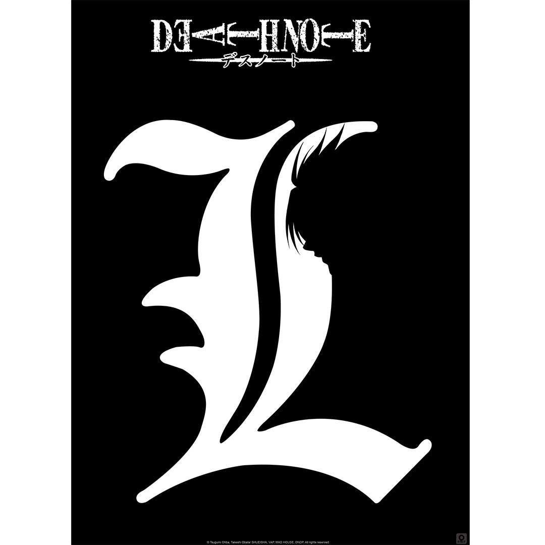 Amazon.com: ABYSTYLE Death Note L Silhouette Unframed Mini Poster