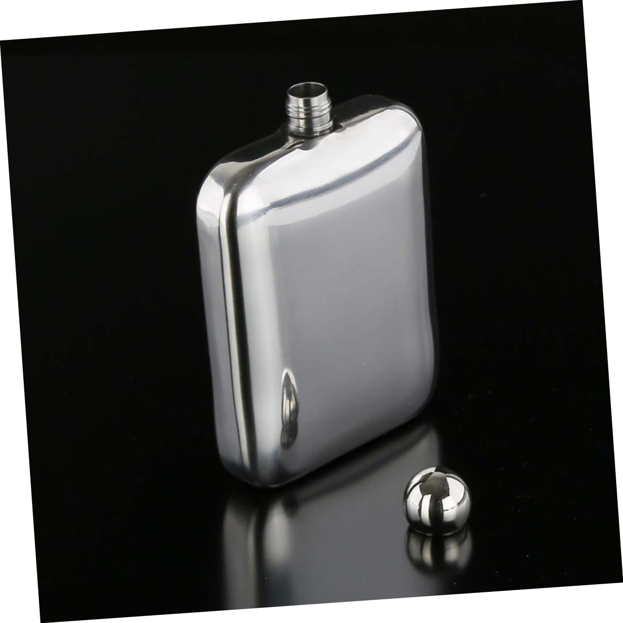 BEBEMOKO 1pc Stainless Steel Wine Container Silver Portable Wine Pot Wine Pot Stainless Steel Wine Pot