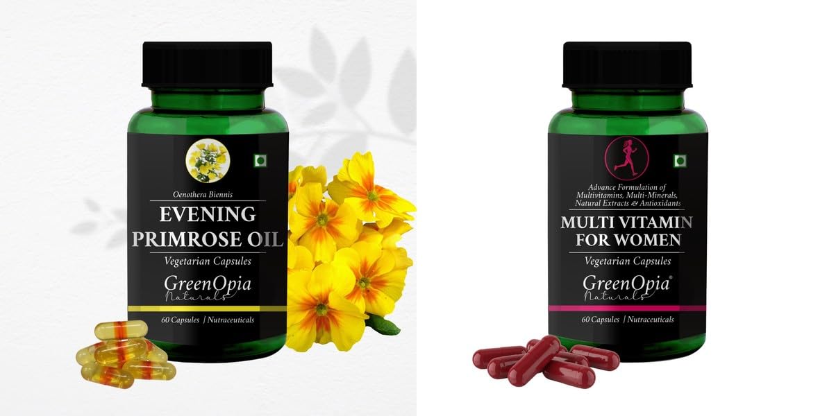 Evening Primrose Oil Multivitamins For Women Wellness Daily Vitality 60 CAPSULES-image-6
