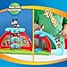 Disney Jr. Mickey Mouse Clubhouse Deluxe 28-inch Playset with 2 Exclusive Bonus Figures and Lights & Sounds, 18-Pieces, 3-inch Articulated Figurine Toys, Ages 3 and Up by Just Play