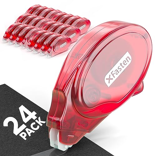 Xfasten Adhesive Roller For Scrapbooking, 8Mm X 30Ft 24-Pack Double Sided Glue Tape Roller Scrapbook Supplies For Adults, Photo Tape For Scrapbooking #TOP8
