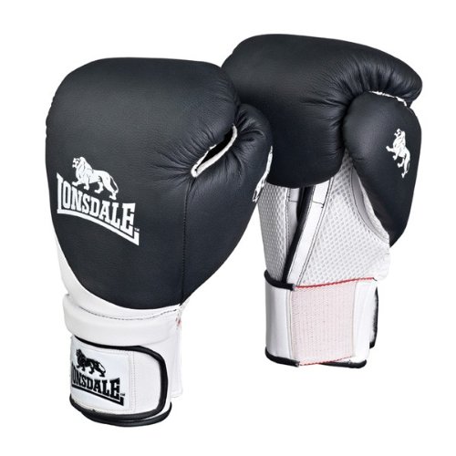 Buy Lonsdale Boxing Gloves 16Oz (Black/White) Online at Low Prices in